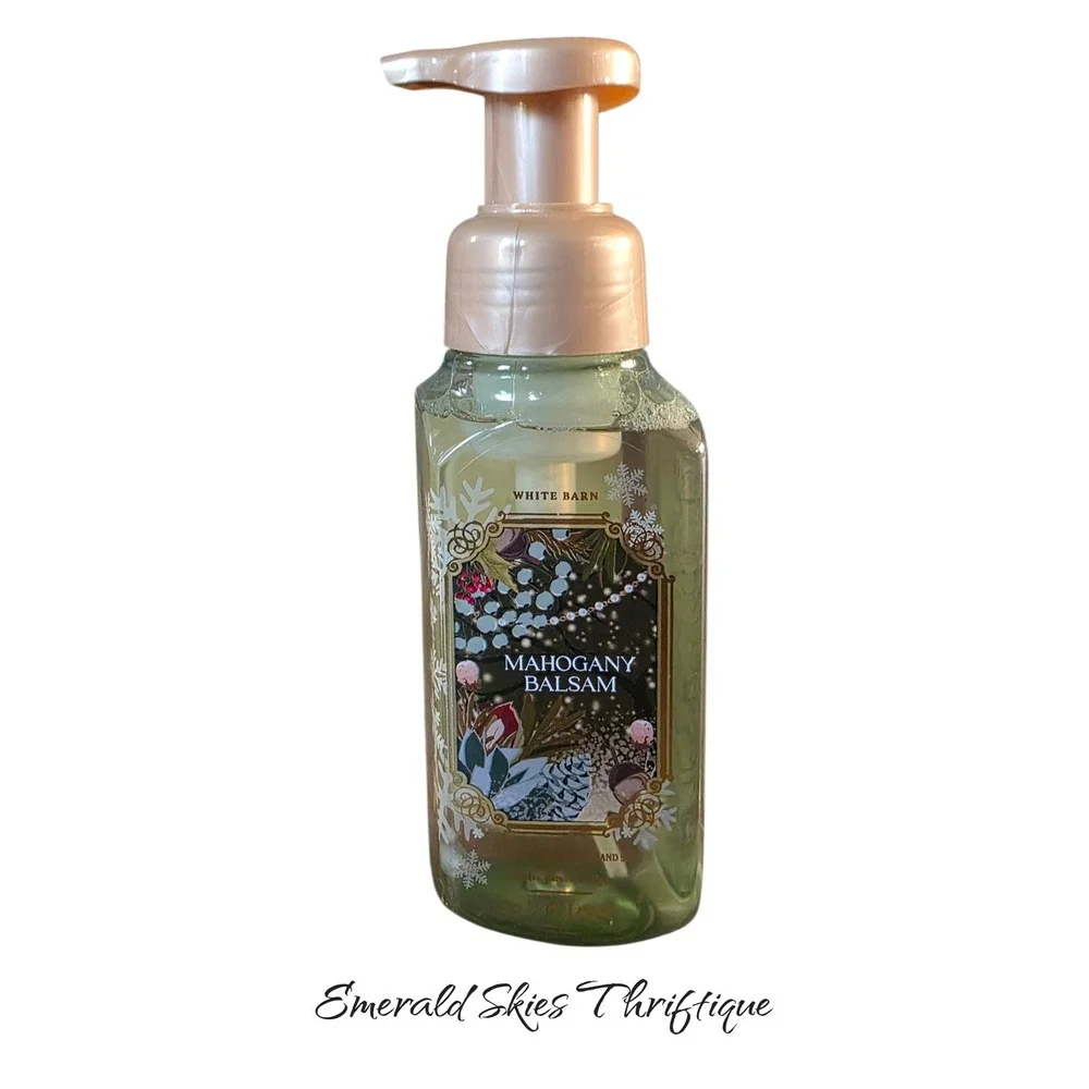 NEW BATH & BODY WORKS MAHOGANY BALSAM GENTLE FOAMING HAND SOAP WASH free ship